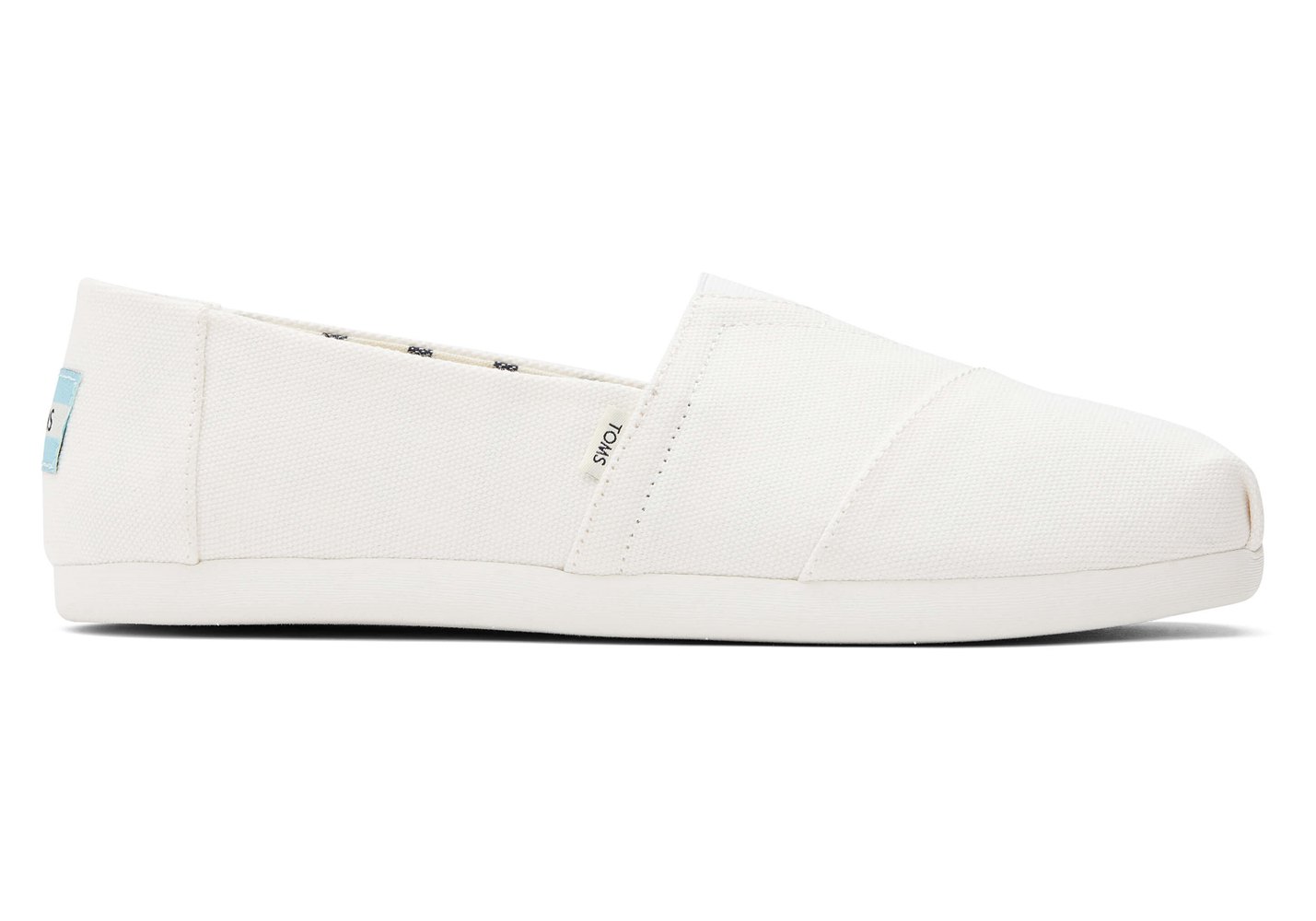 Toms Alpargata Canvas Espadrille White - Mens - 84096-MZPE